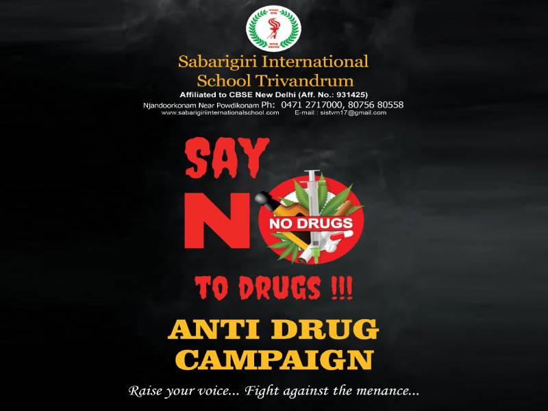 Anti Drug Campaign – Say No to Drugs