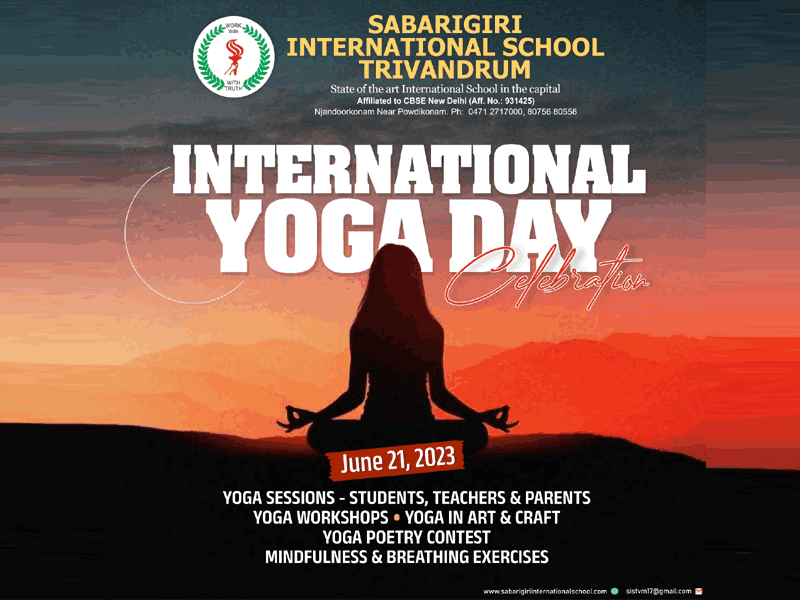 International Yoga Day Celebartion